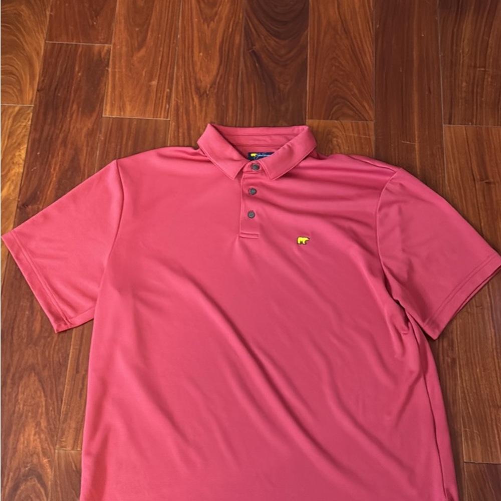Classic Men's Polo in Rich Pink